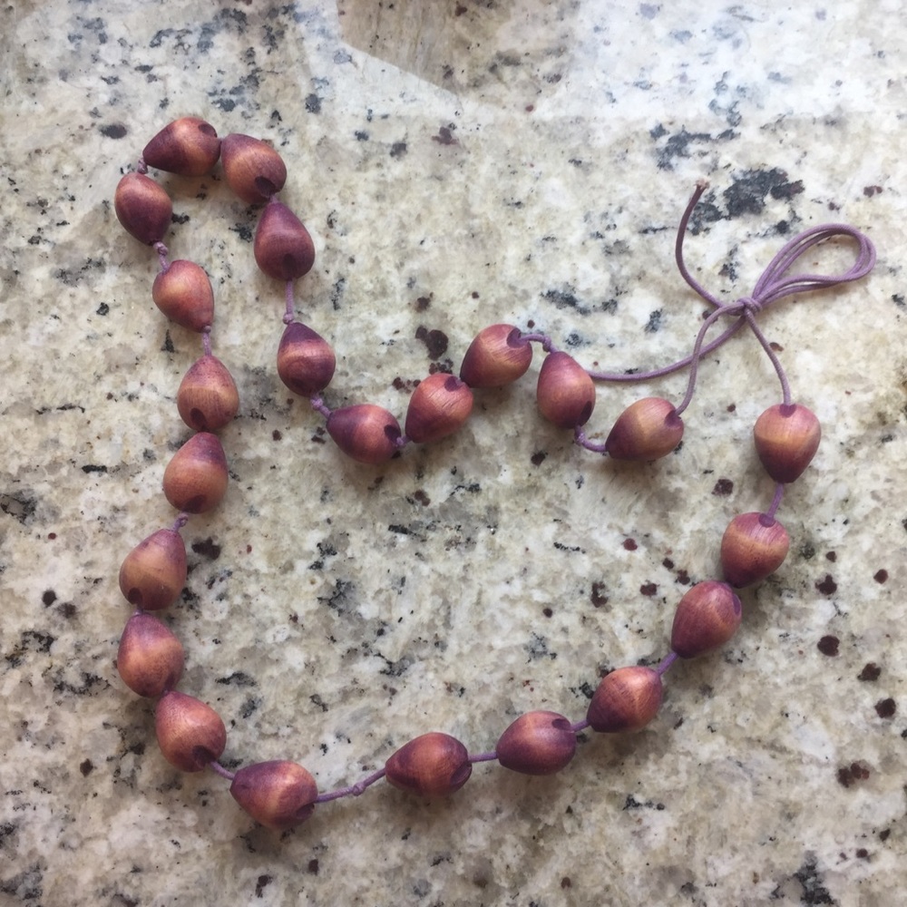 Wooden Bead Necklace